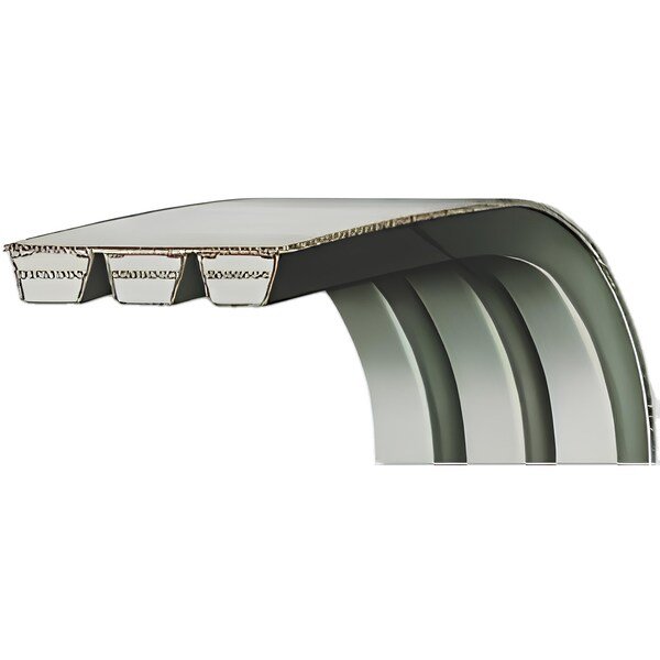 DEEP WEDGE V-BELTS R8V4000 5 RIBS PER BELT, Megadyne, Mfr#: 5/8V4000